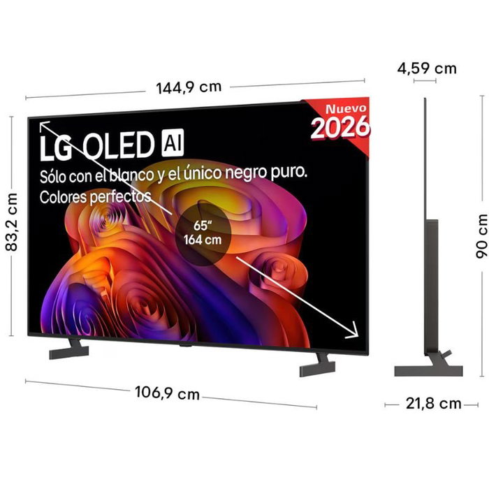LG OLED AI B6 OLED65B6ELC 65 pulg. 4K Ultra HD Smart TV Marrón LG OLED AI B6 OLED65B6ELC 65 pulg. 4K Ultra HD Smart TV Marrón